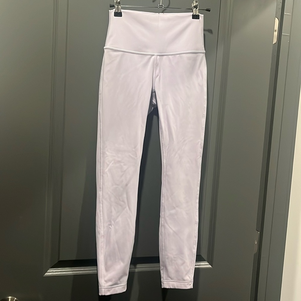 Lululemon Light Purple Wunder Under 25” Leggings